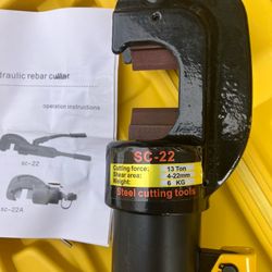 NEW Hydraulic Rebar Cutter