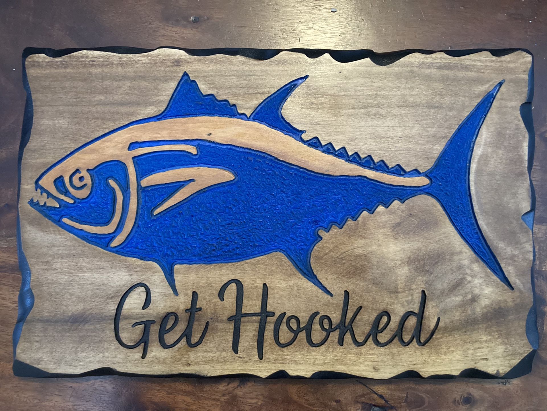 Hand Carved Sign