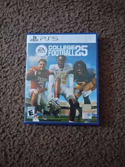 CF25 and Madden 25 for PS5
