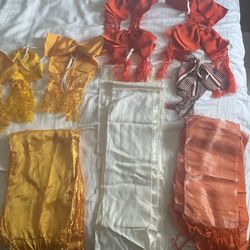 Mariachi Neck Bows and Wrap Waists.