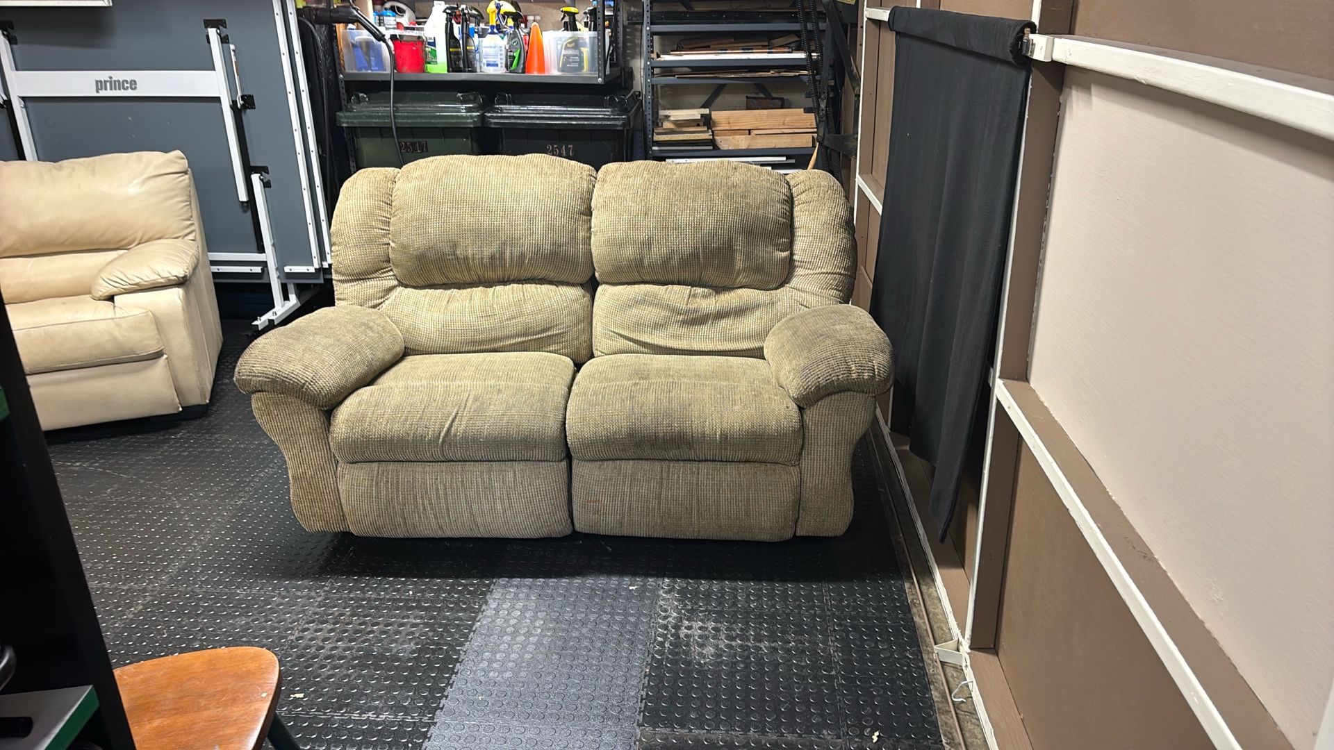 Free Rocker/Recliner Love Seat
