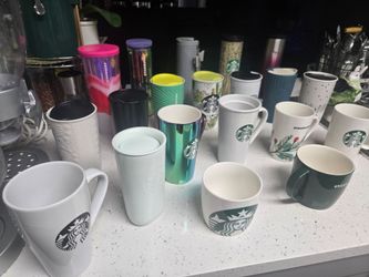 Starbucks TUMBLERS  Coffee Cups mug TUMBLERS tall mugs Coffee   (Selling  all Together)