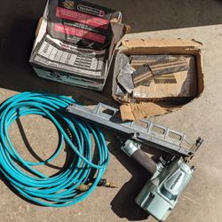 Metabo HPT 21 degree Pneumatic Framing Nailer and cord
