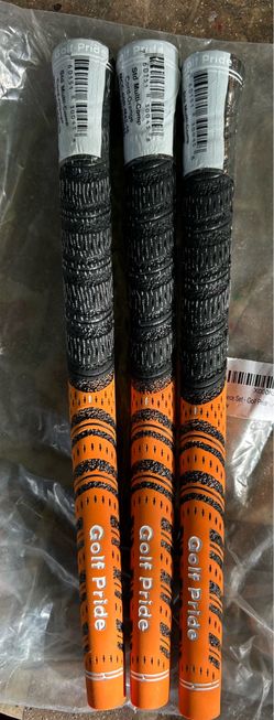 Brand: Golf pride,  Color:black , Orange   Size: standard