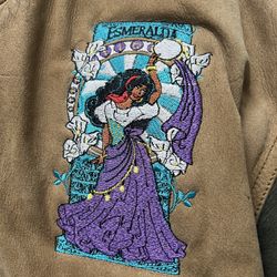 Vintage jacket hunch back of Notre dame jacket rare Disney  
