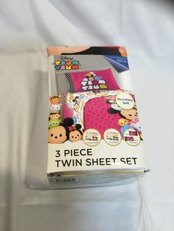 Disney three piece twin sheet set