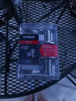 Kwikset security series Balboa satin nickel