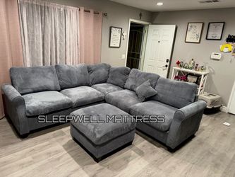 New Dark  gray sectional