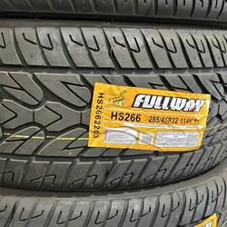 285/45/22 Tires New Set 
