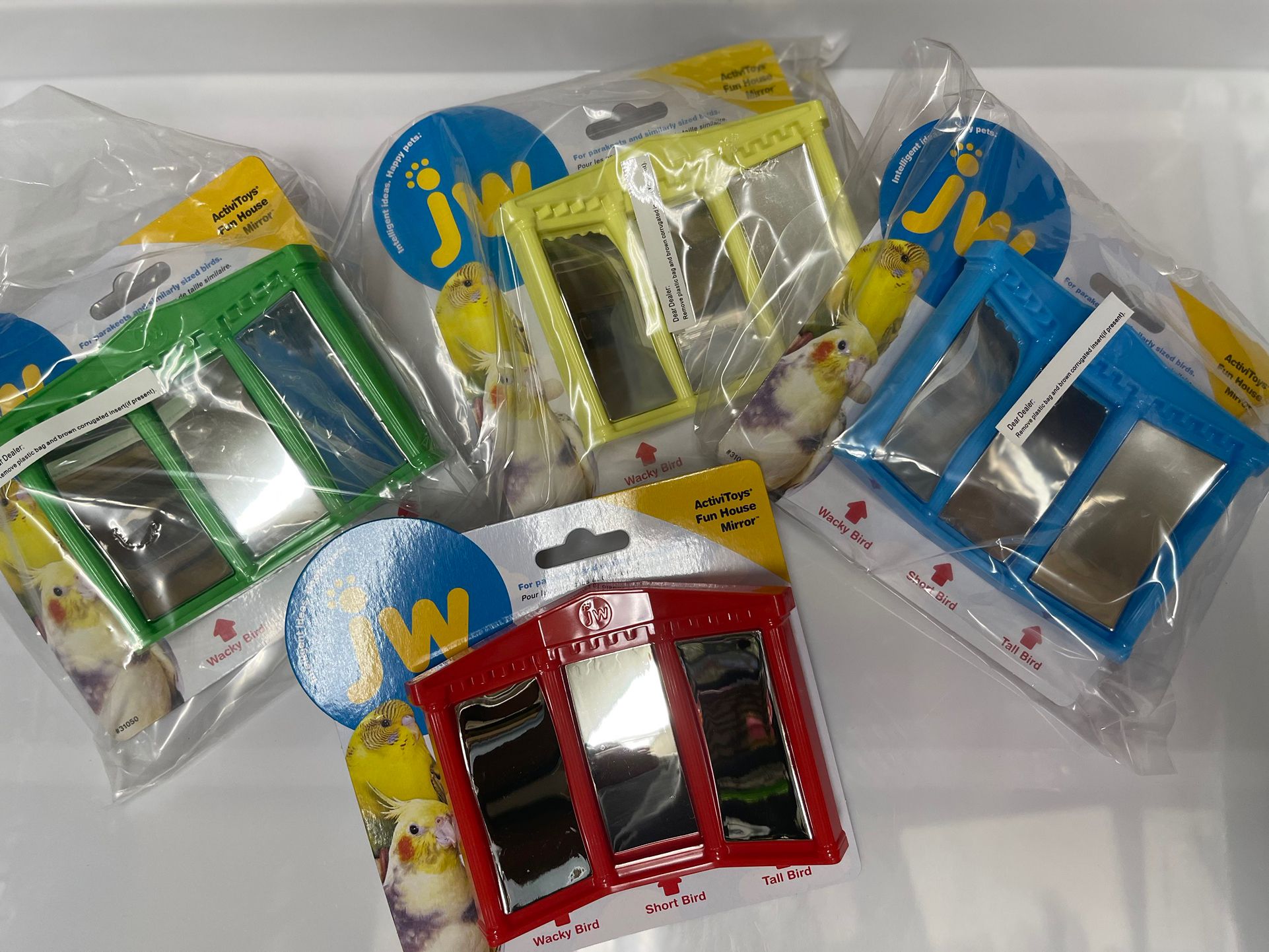 Bird Toys - Wacky Mirrors