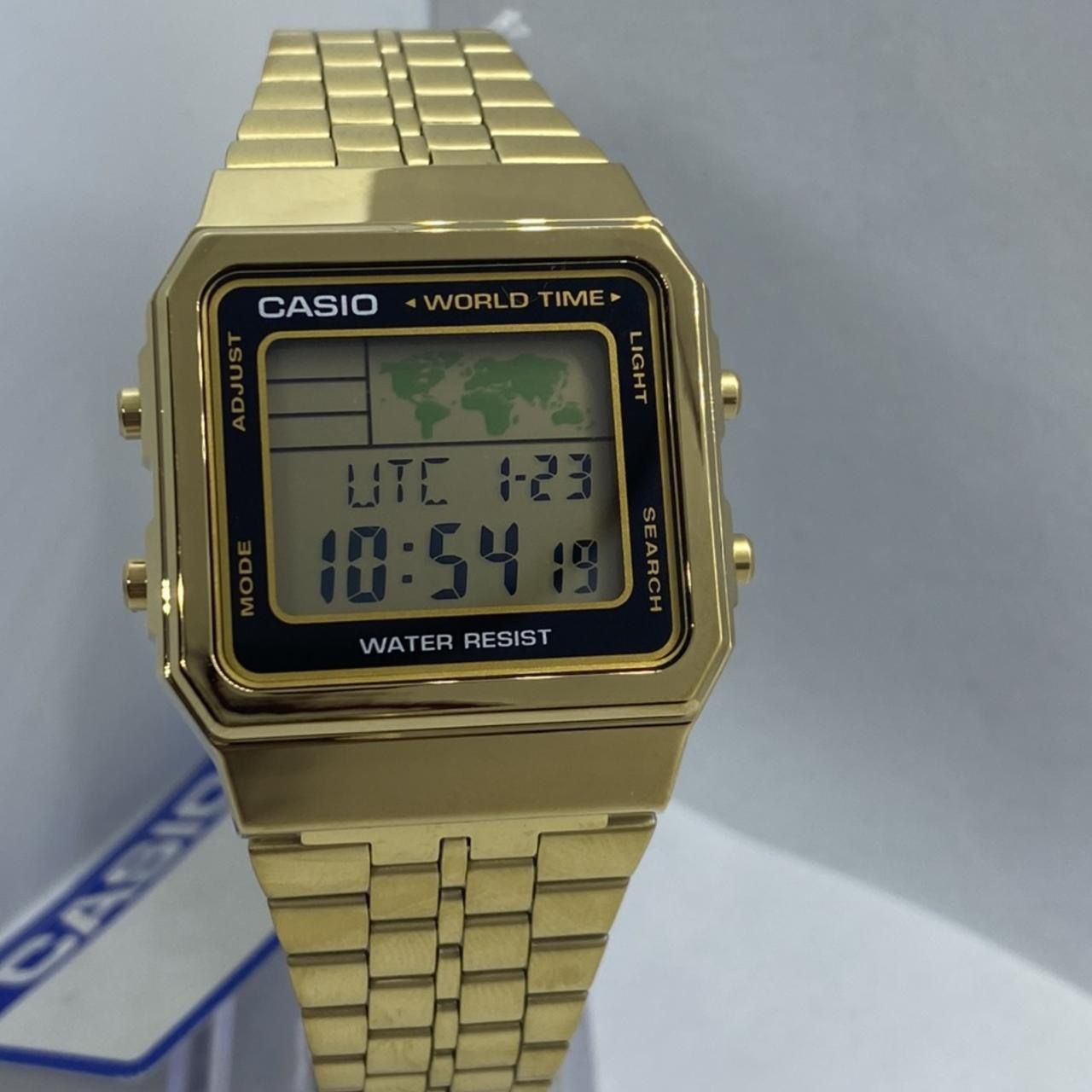 Casio Watch Brand New Item Unisex For Men Teen or Ladies Too  Size  Stainless Steel  Digital Alarm  34mm Diameter Stainless Steel For Work Watch  Clas