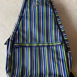 Striped Crossbody Sling Bag – Designed by Lynne Joulian – Vibrant Colors