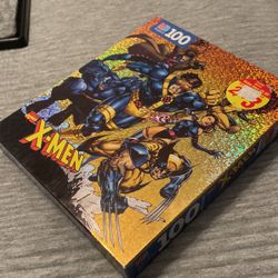 X-Men 100 Piece Milton Bradley Puzzle Vintage 1995