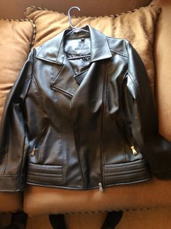 VG world collection leather jacket