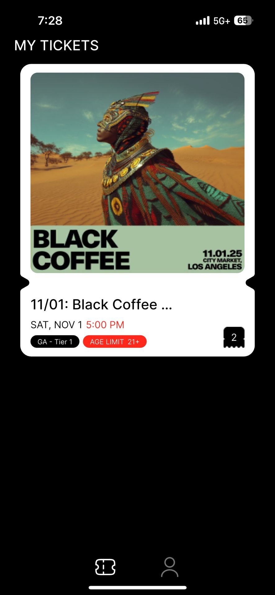 Black Coffee In LA
