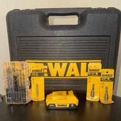 DEWALT 20V 2.0Ah Battery + Bits & Accessories (Bundle Deal)