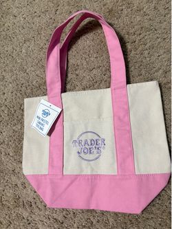 Trader Joe’s tote bag Pink