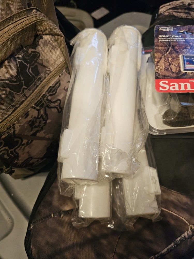 Game Camera, Bubble Buddy Storage Card , Fishing Pole Holders And Bookbag