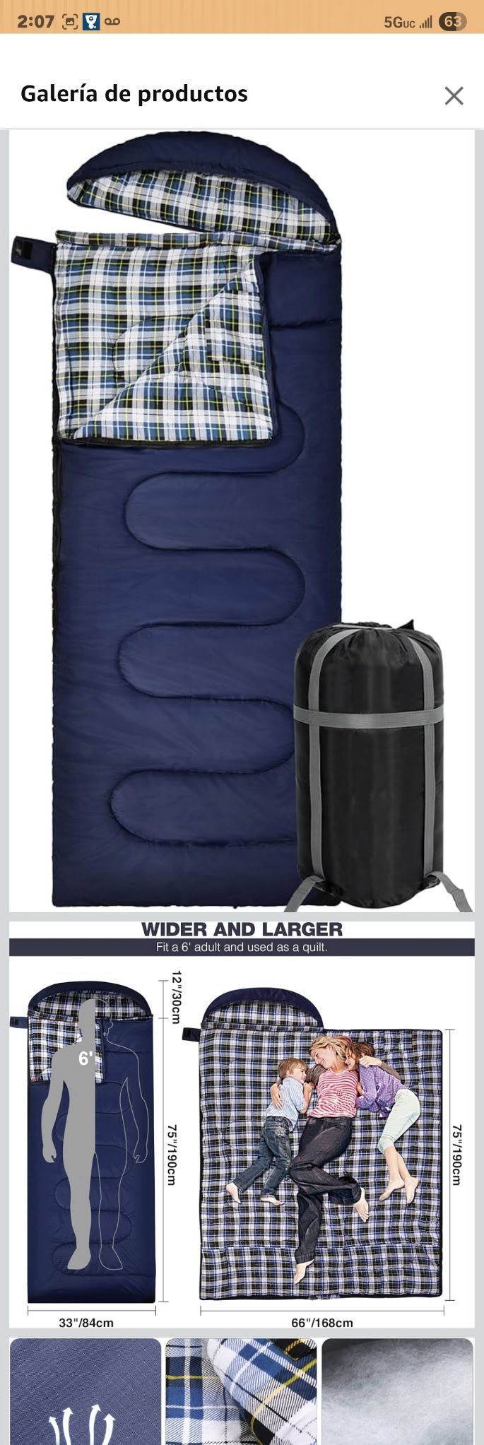 Deluxe Sleeping Bag