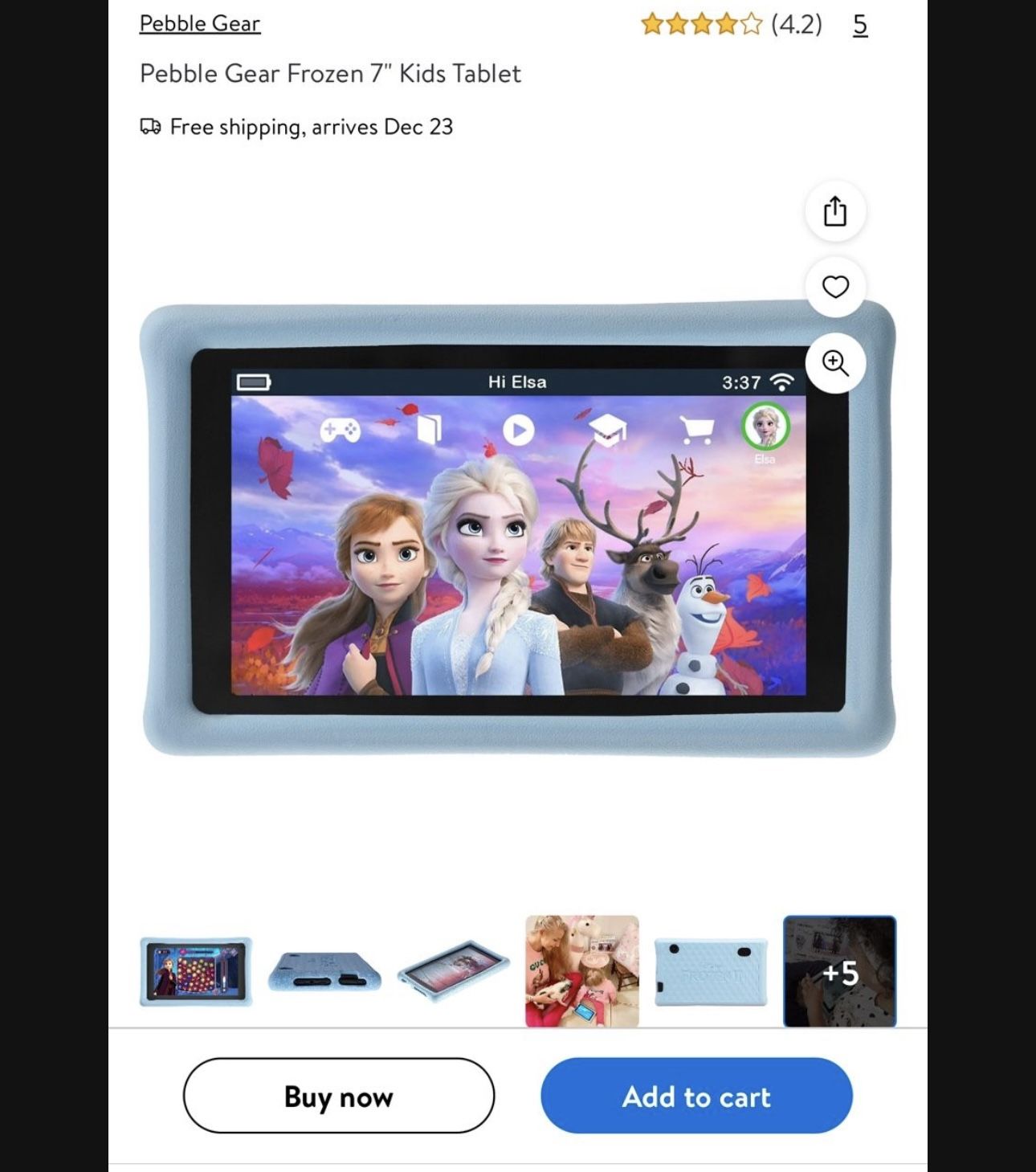 Disney Frozen Tablet