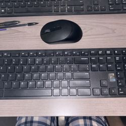 Dell wireless mouse and Key Board