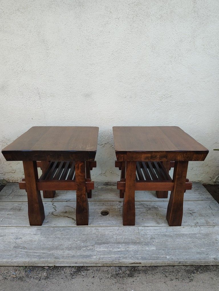 Two Side Tables 