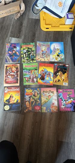 Disney Movie Adaptation Comic Book Collection