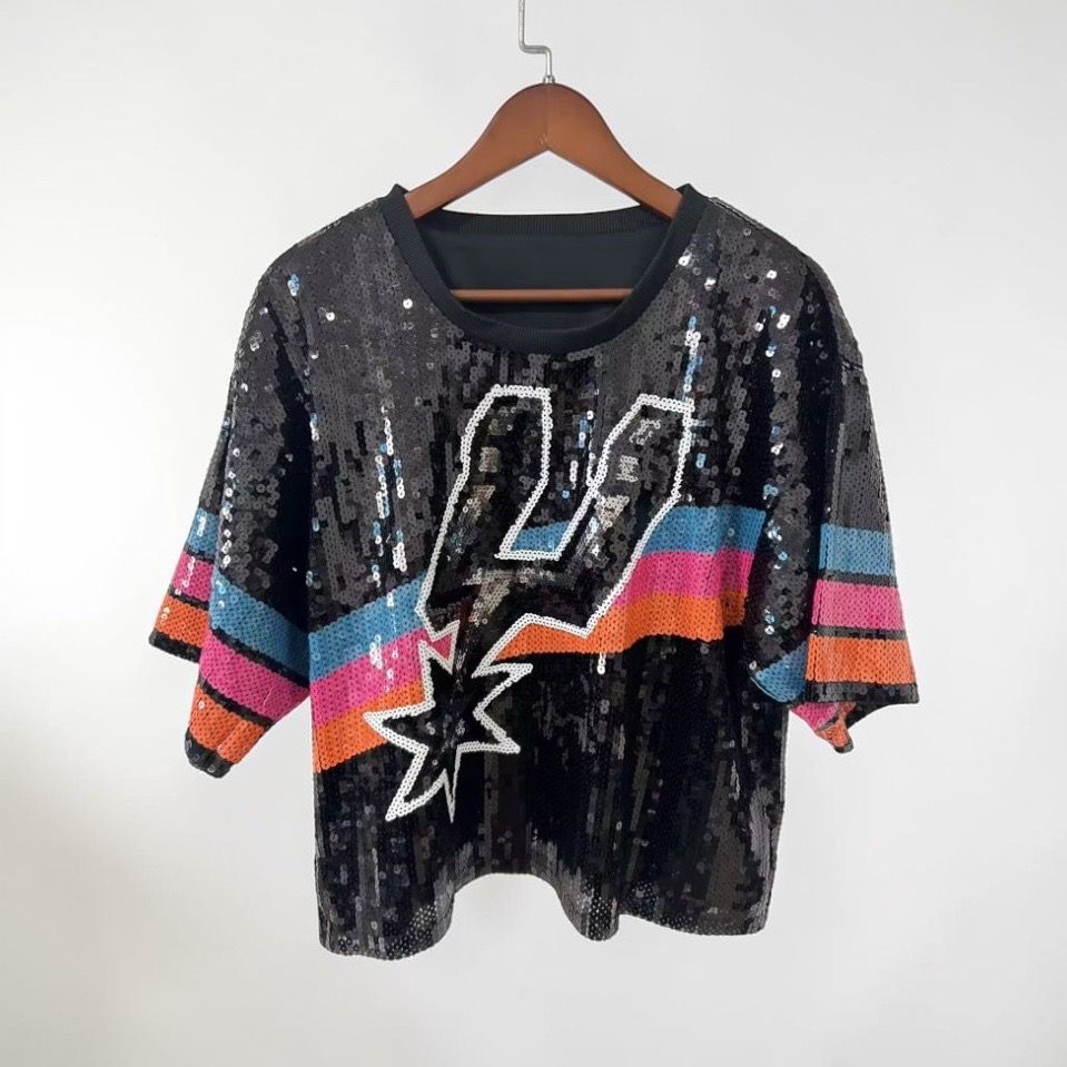 Spurs Sequined Tshirt