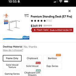 Flexispot E7 Pro FRAME - Standing desk base
