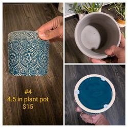 4.5 in Plant Pot