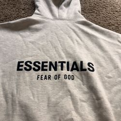 light Oatmeal Essentials Hoodie 