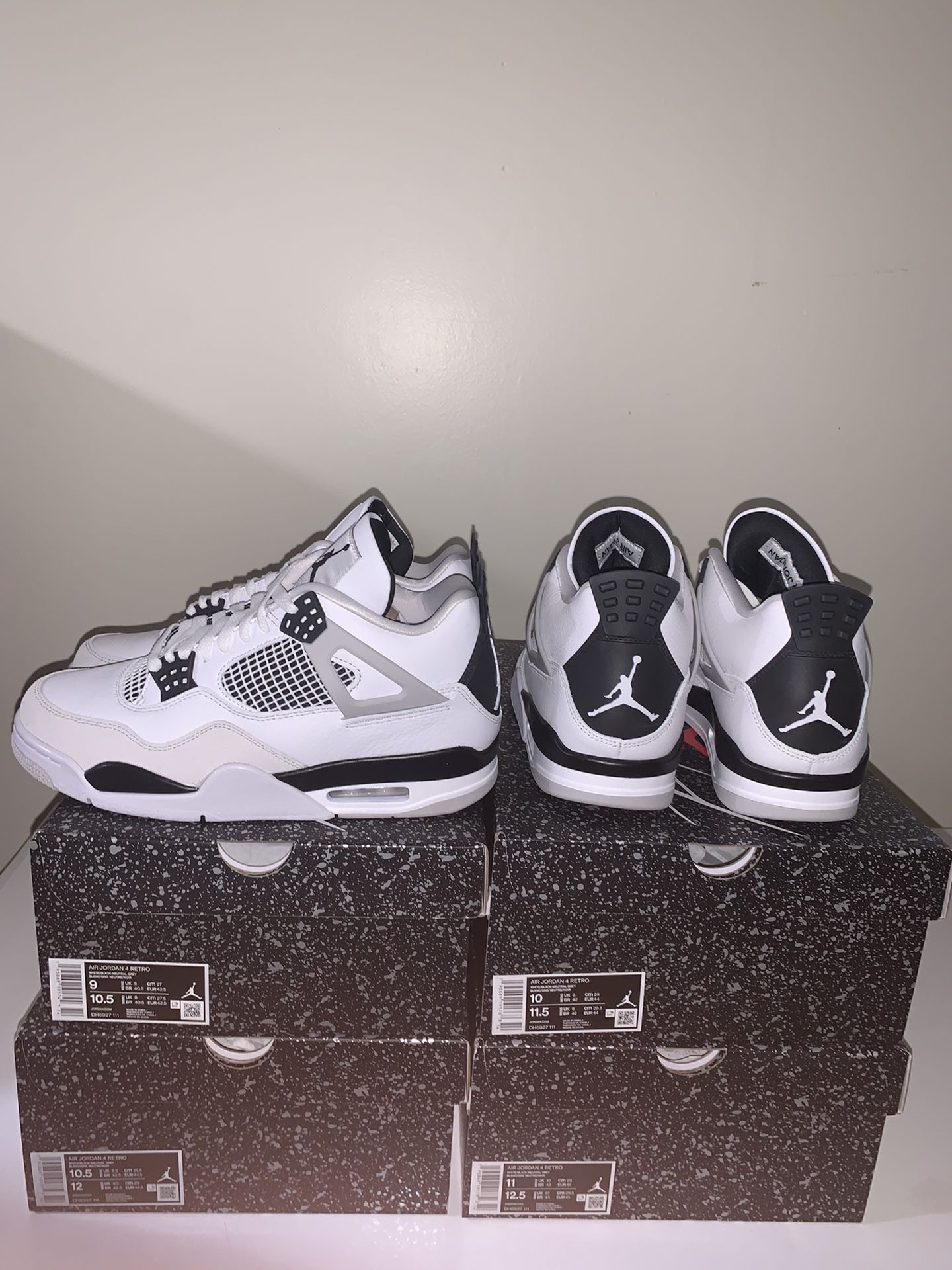 Jordan 4 Military Black