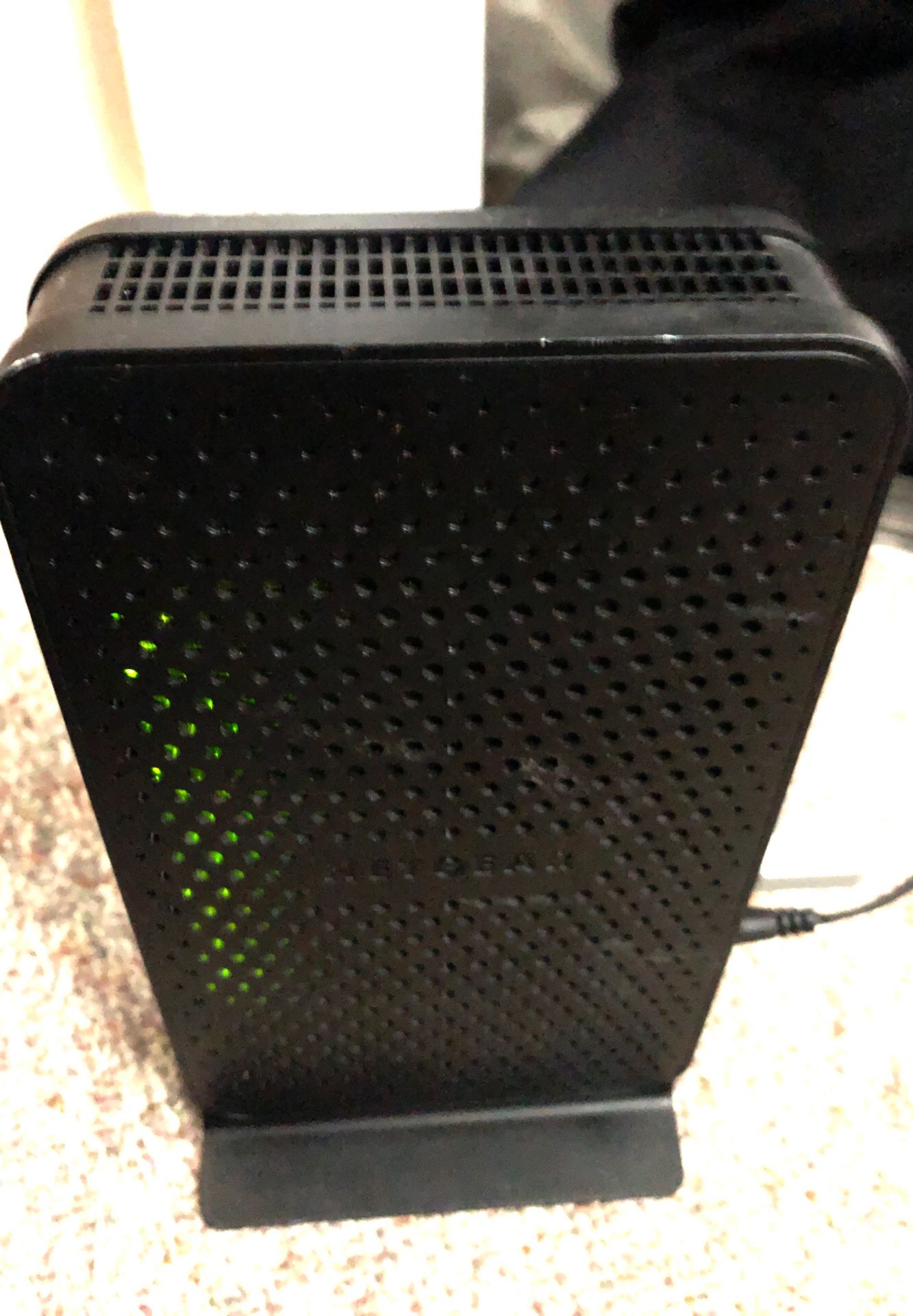 Netgear C3000100NAS WiFi Modem external hard drive support Xfinity for