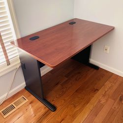 48" Solid Cherry Wood Desk