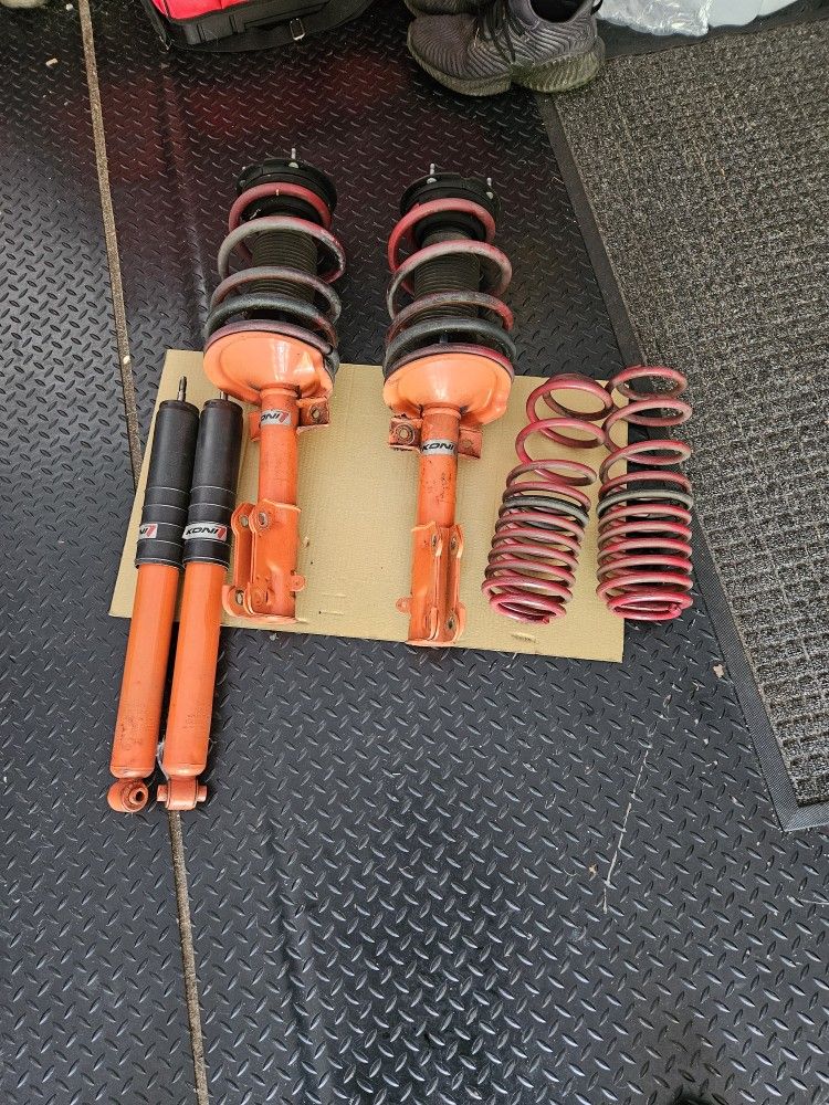 S197 Mustang Lowering Springs and Koni Shocks and Struts