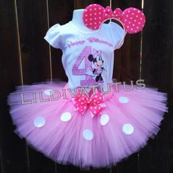 Handmade Minnie Mouse tutu set