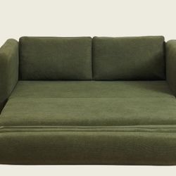 Sunset Sofa Bed Queen-Olive Green,  Like New, Perfect Condition
