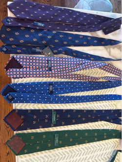 Polo ties - barely used