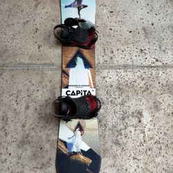 Capita DOA 156CM Mens Snowboard With Union Bindings