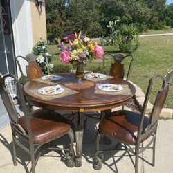 Dining Table /Comedor (4 Chairs) (4 Sillas)