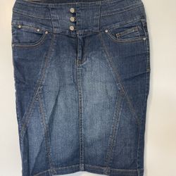 Women’s Skirt Stretch Denim 