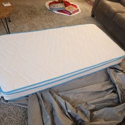 Twin mattress And Bed Frame W/ Headboard