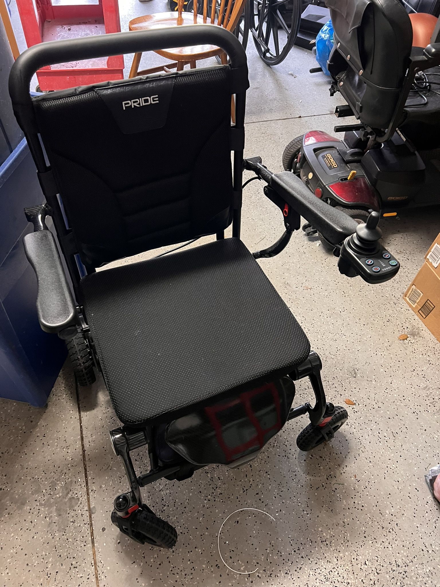Pride Power Chair. Lithium Battery
