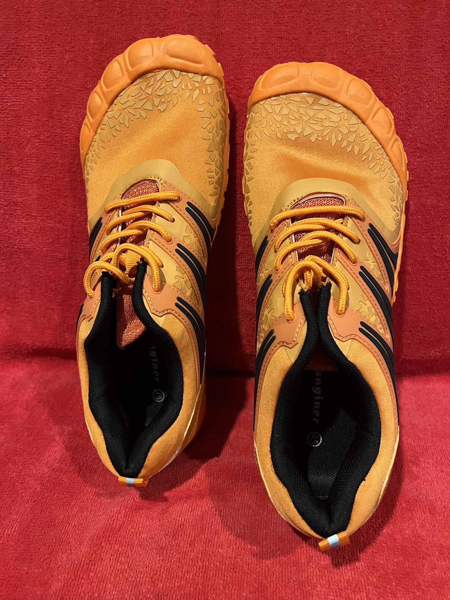 Oranginer Men's Zero Drop Shoes Barefoot Comfortable Five Toe Sneaker Shoe size 11 (45)
