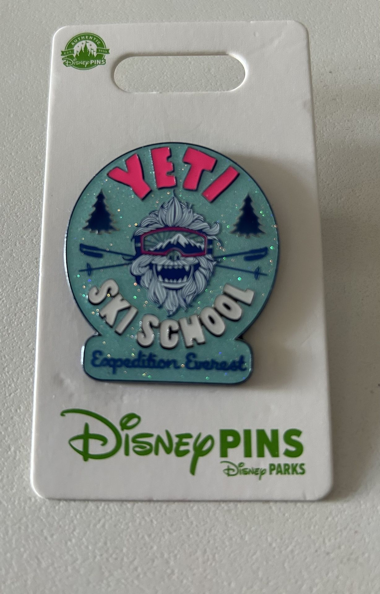 Disney Expedition Everest Yeti Ski School Pin