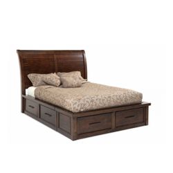 Full Size Bed Frame With Storage 
