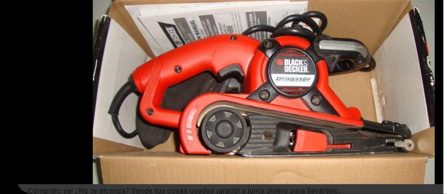 Black & Decker Dragster belt sander