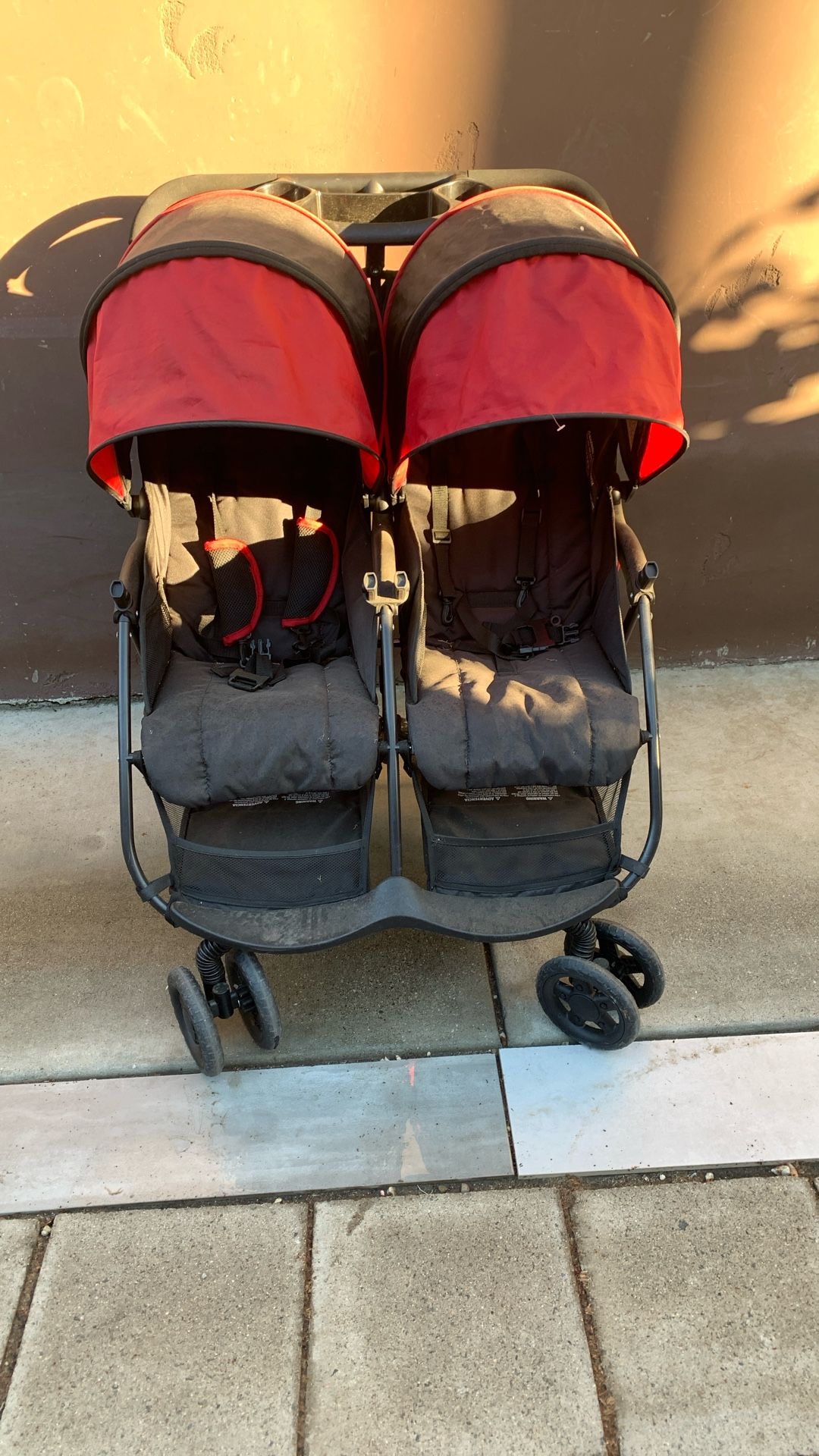 Cloud Plus Twins Stroller Easy To Fold