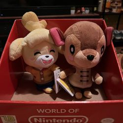 Animal Crossing Plushies 