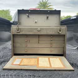 Vintage Kennedy Machinist Tool Box Chest